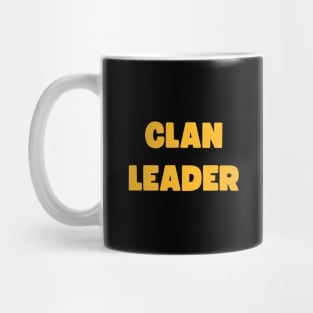 Clan Leader for COC Gamers Mug